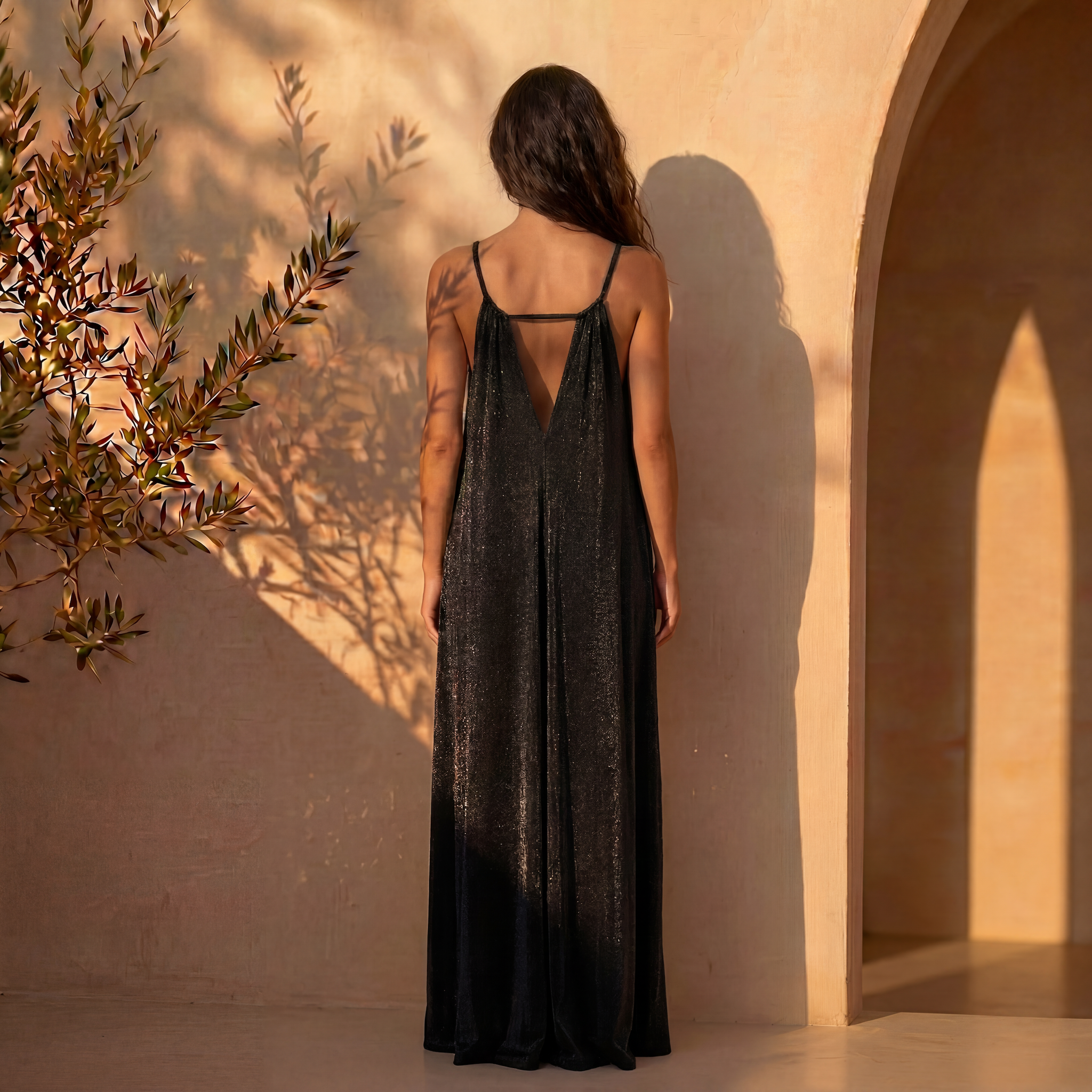 NOCTELLE NOIR DRESS