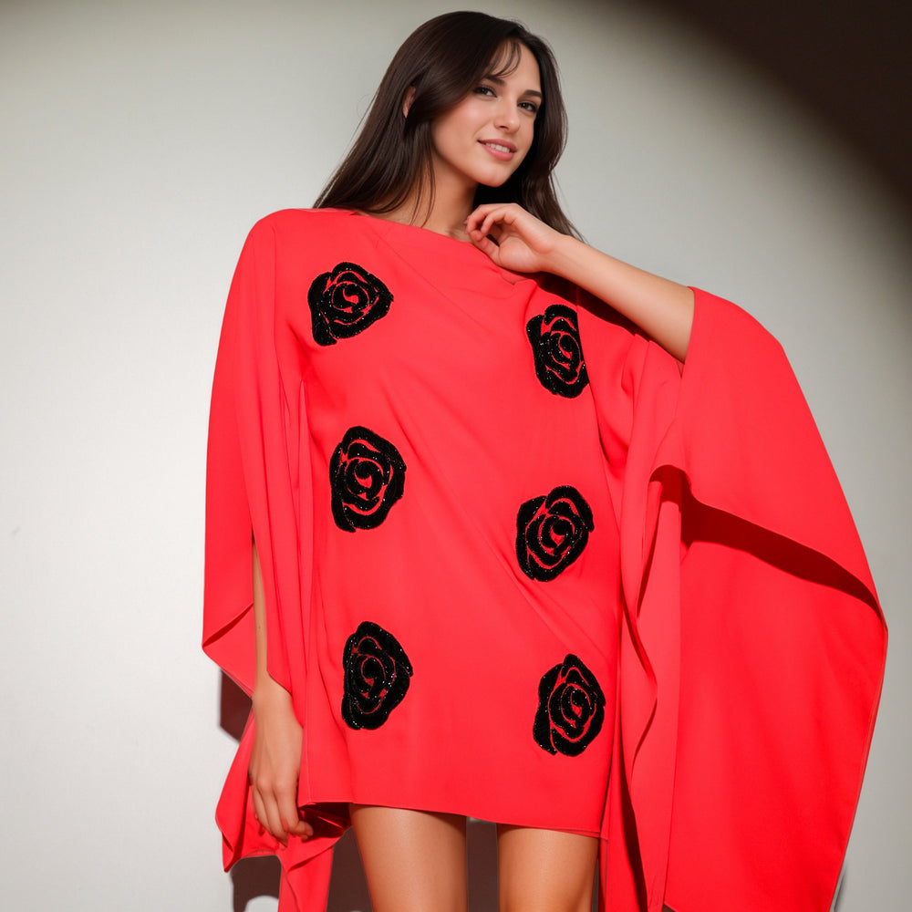 BlossomBead Flame Dress