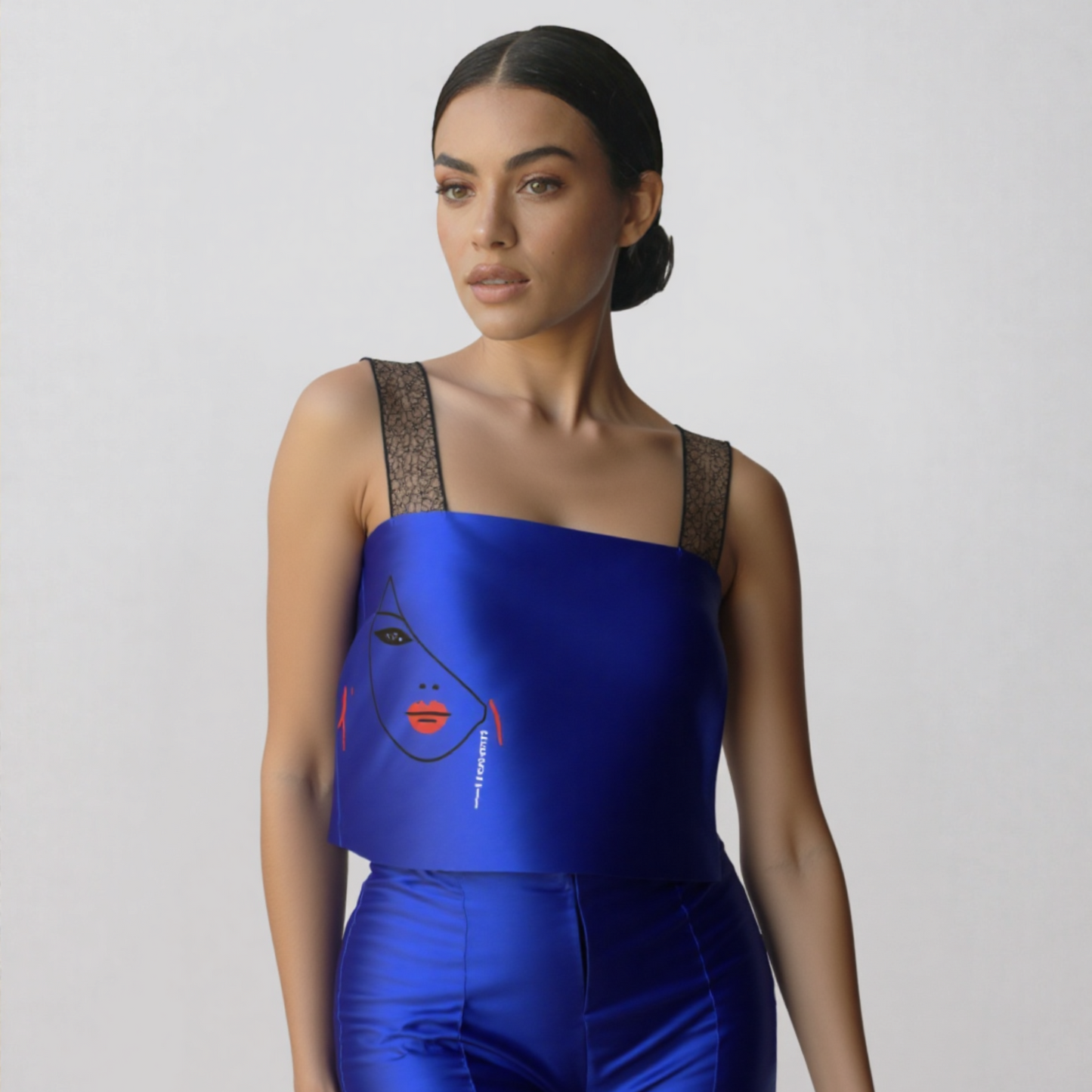 SASS TOPS BLUE