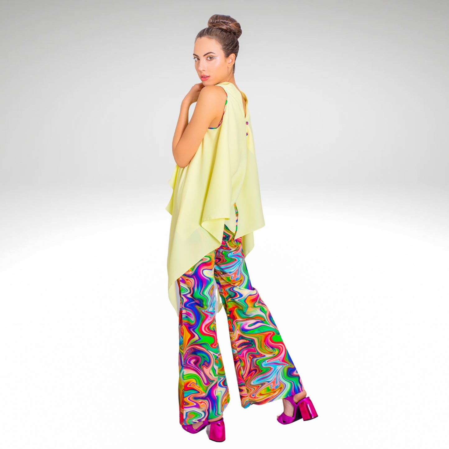 Boho Swirl Pattern Pants