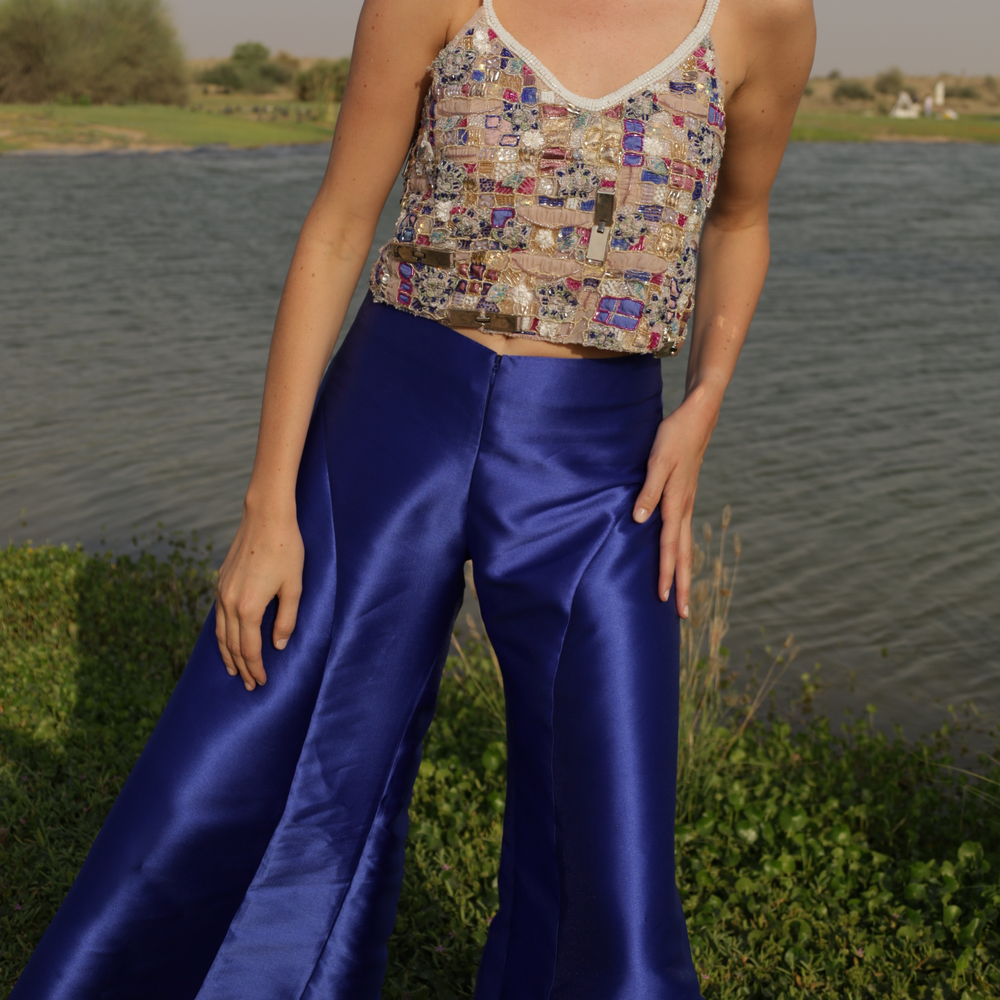
                      
                        Royal Blue  Palazzo Pants
                      
                    