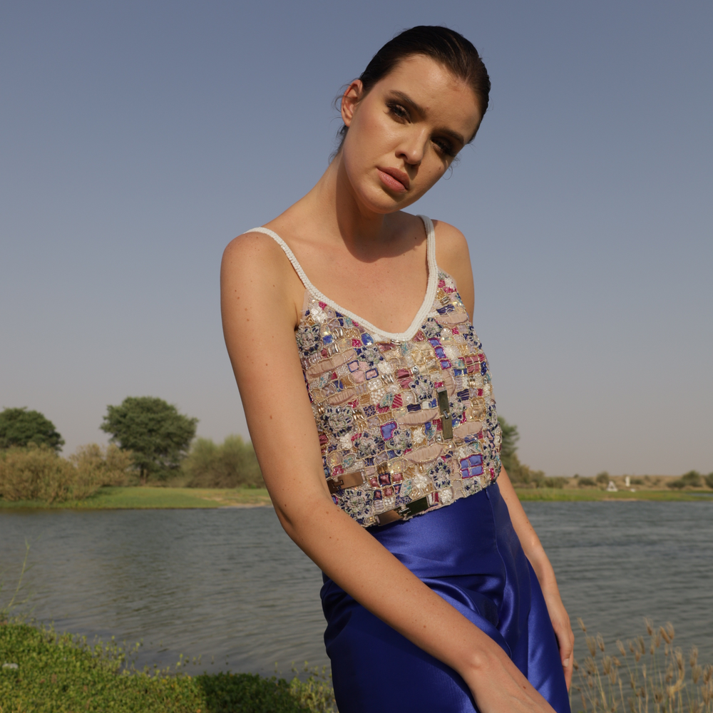 
                      
                        Handmade Embroidery Top
                      
                    