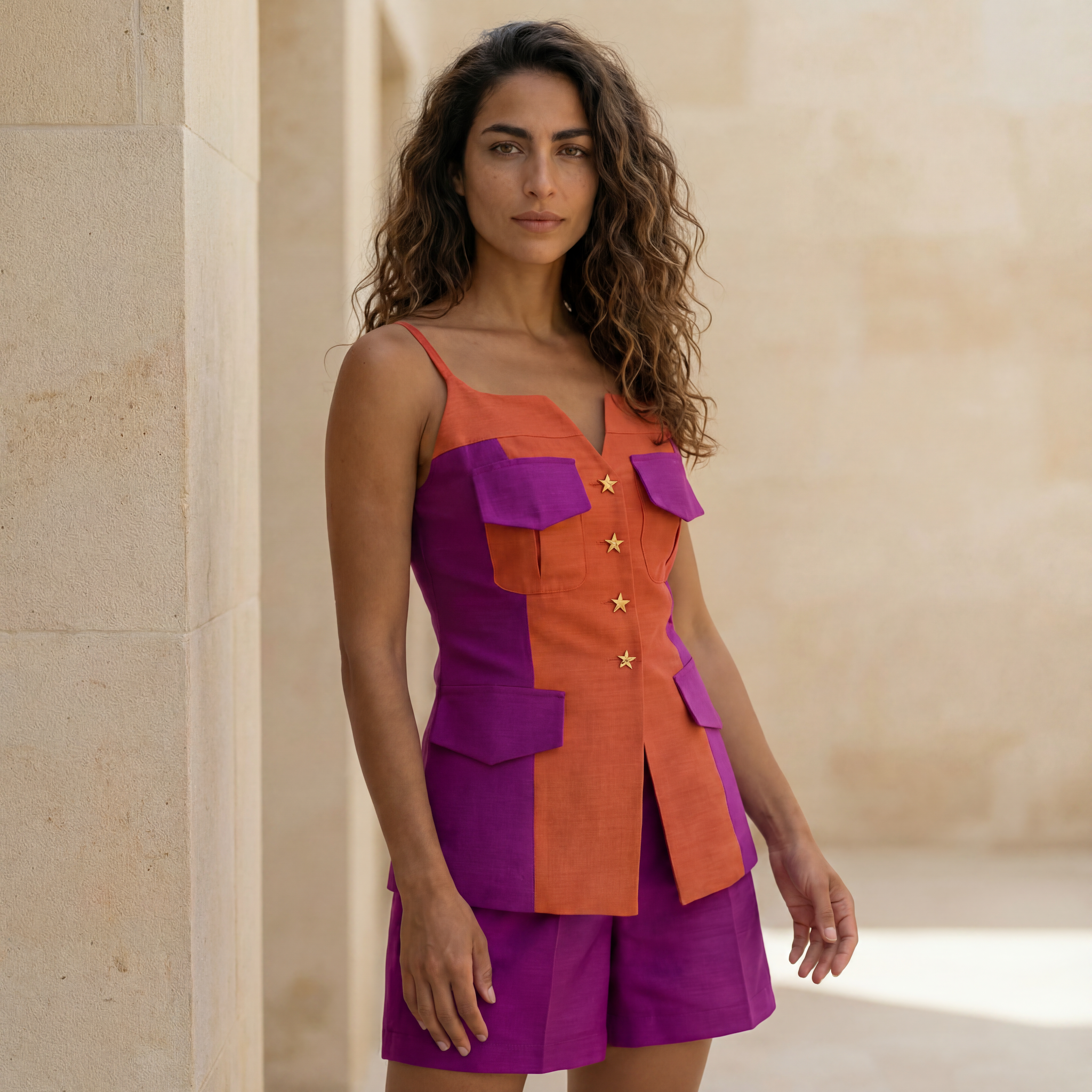 GLOWDAZE  ORANGE SET