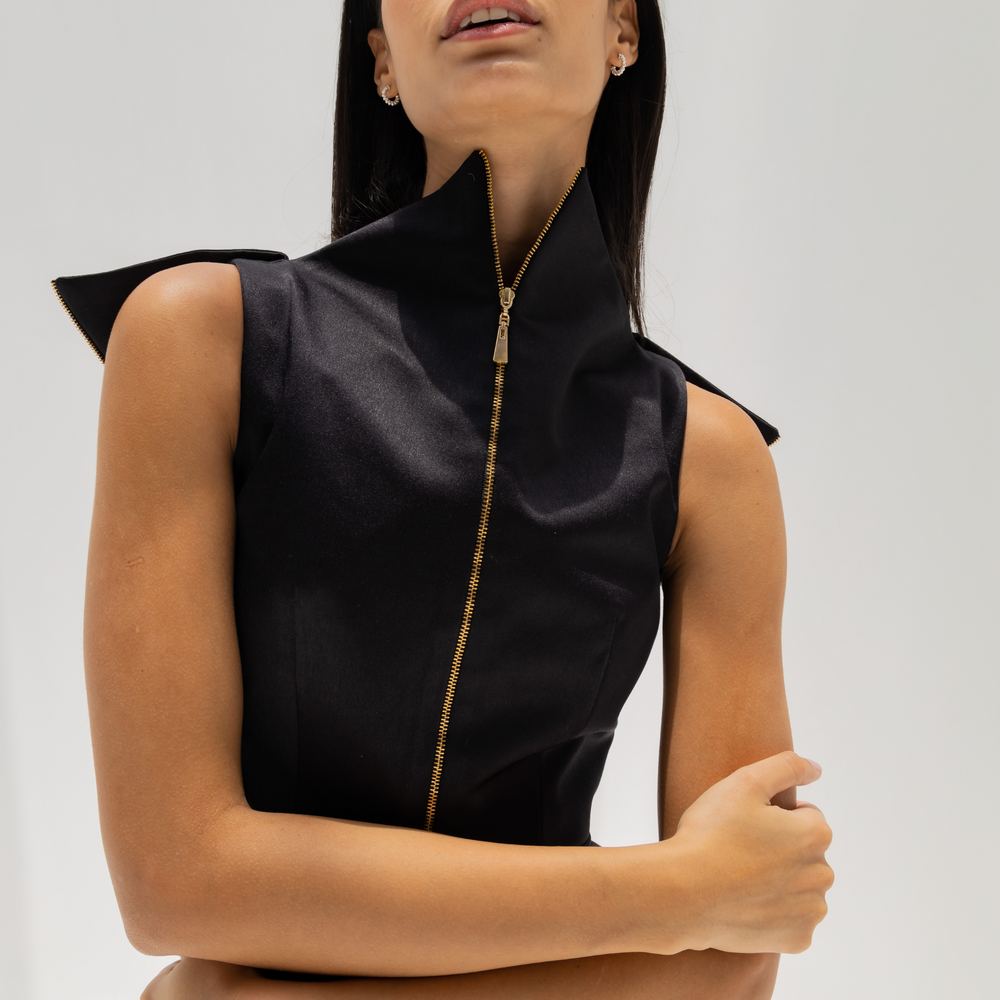 
                      
                        Metamorphosis Top with Back Butterfly Embroidery
                      
                    